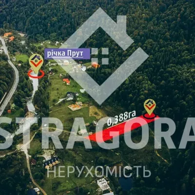 Продається земельна ділянка 0,38 га, с. Микуличин