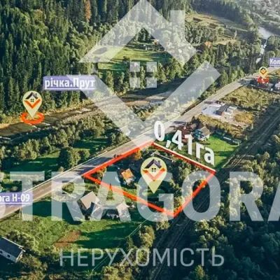 Продається земельна ділянка в  с.Микуличин. Перша лінія