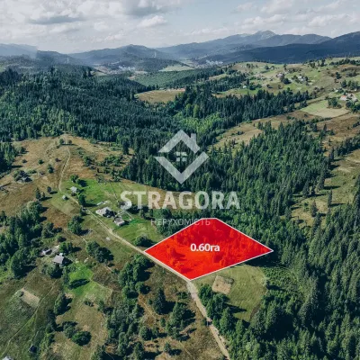 Продається земельна ділянка 0,60 га, Яблуниця (район ЖК SKOGUR)