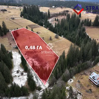 Продається земельна ділянка 0,48 Га в селі Ворохта